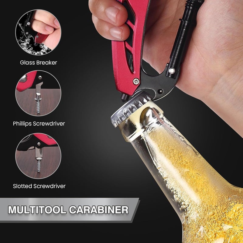 FUNBRO Multitool knife (Red) - Image 2